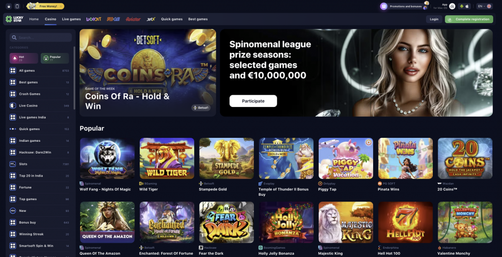 Experience Excitement and Wins at Lucky Star Casino Côte d’Ivoire